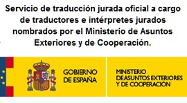 Le enviamos la traducción jurada de italiano a su domicilio en Santa Marta de Magasca